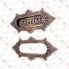 "Small Letters" Brass Letter Plate  